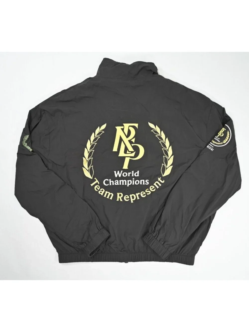 Represent World Championship Track Jacket in Black